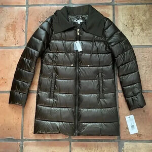 Via Spiga Black Puffer Jacket